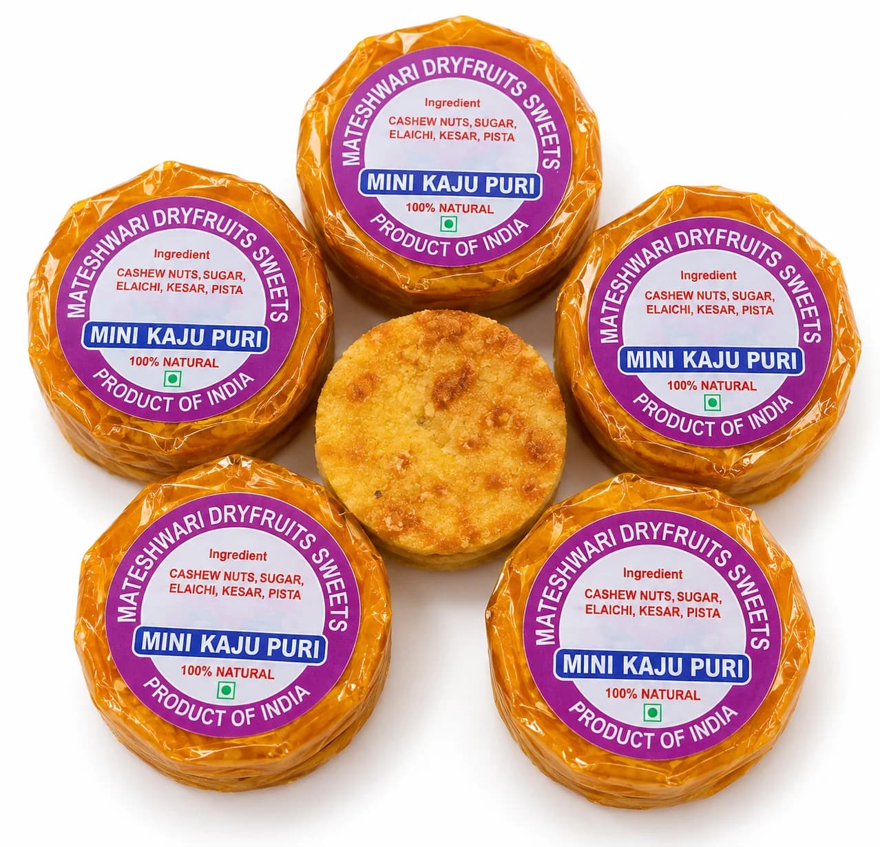 Mini Kaju Puri