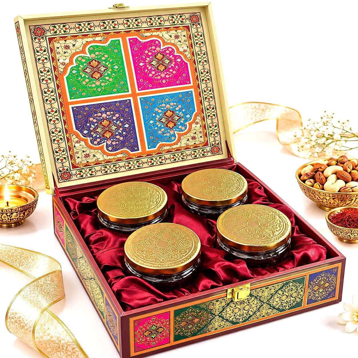 4 Jar Big Box Gifting Empty Box